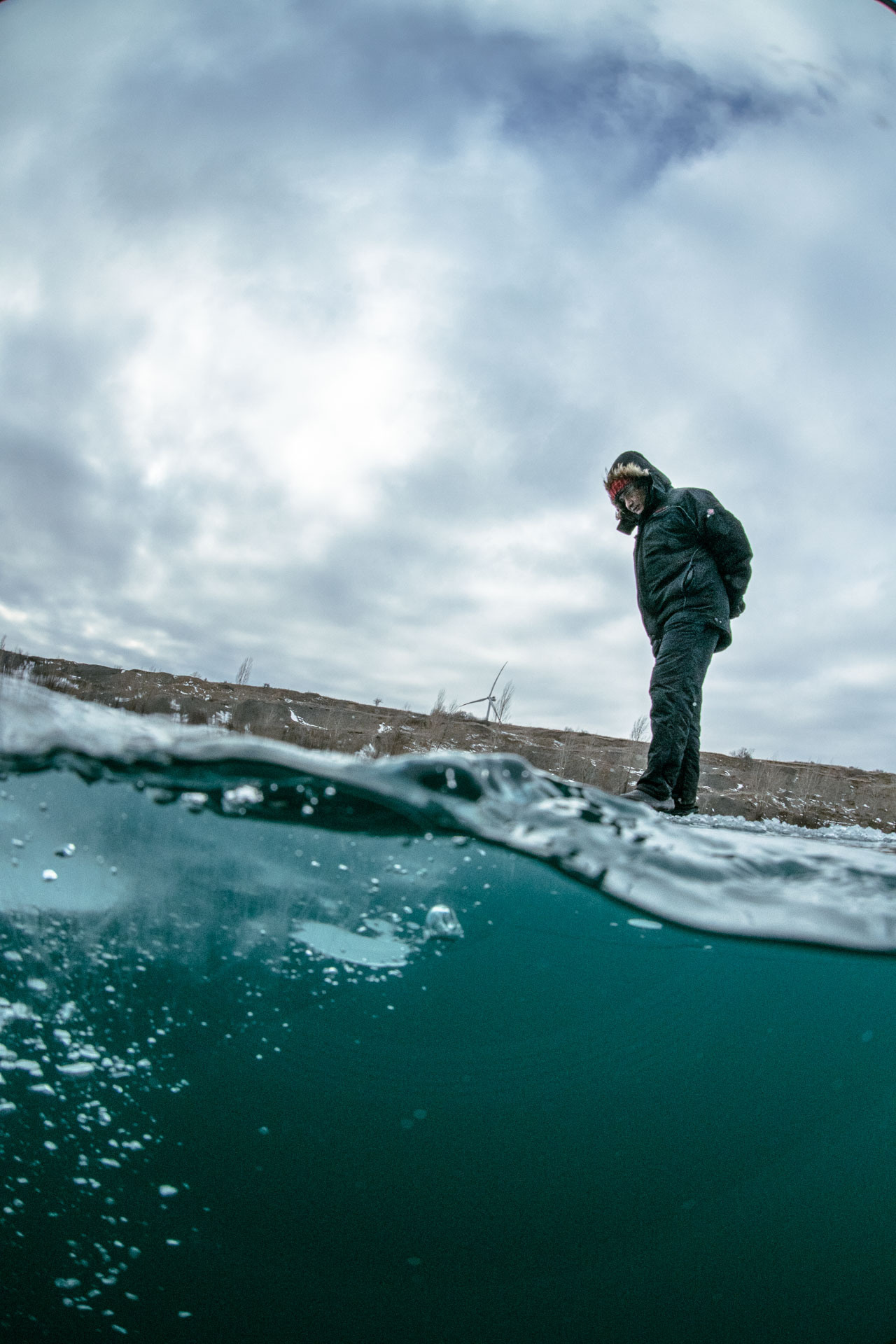 Зимний дайвинг и фридайвинг. Профессиональная фотосъемка. Ростов-на-Дону