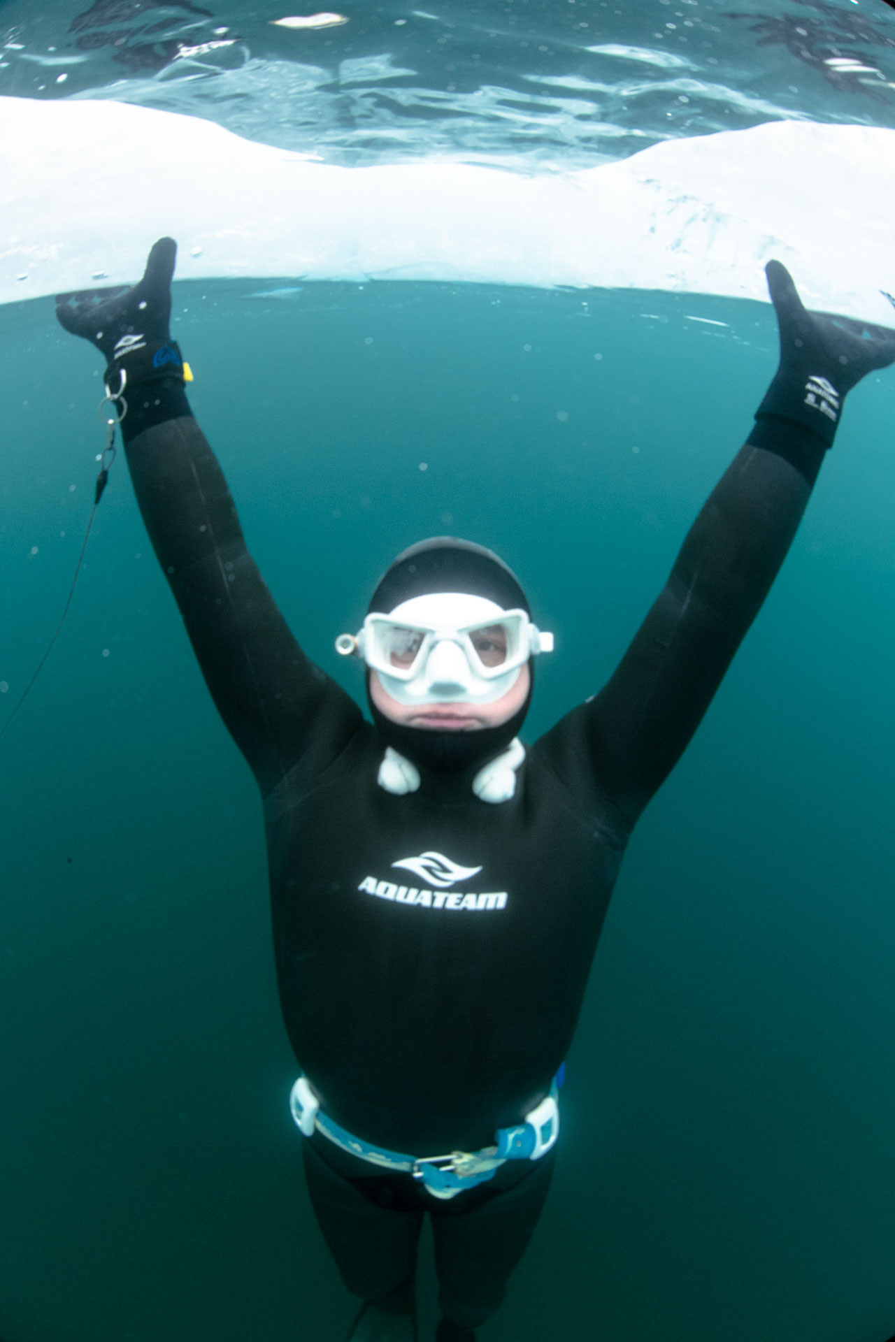 Зимний дайвинг и фридайвинг. Профессиональная фотосъемка. Ростов-на-Дону