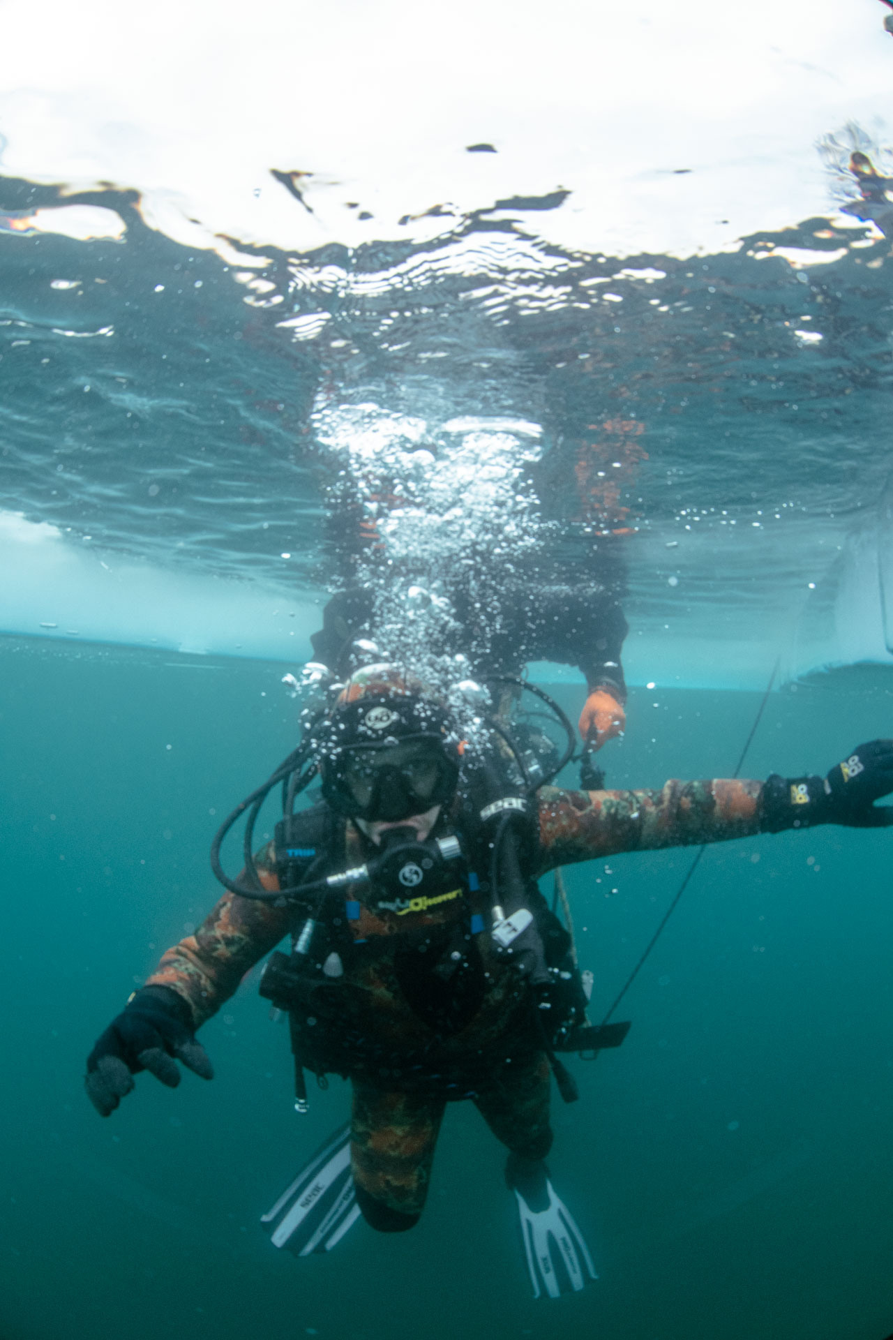 Зимний дайвинг и фридайвинг. Профессиональная фотосъемка. Ростов-на-Дону