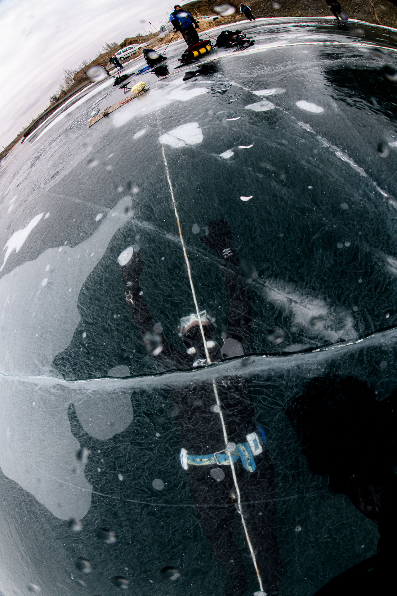 Зимний дайвинг и фридайвинг. Профессиональная фотосъемка. Ростов-на-Дону