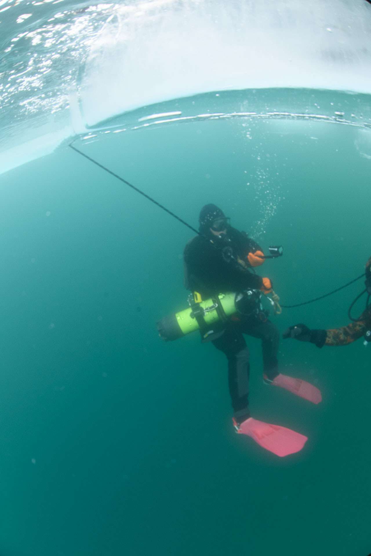 Зимний дайвинг и фридайвинг. Профессиональная фотосъемка. Ростов-на-Дону