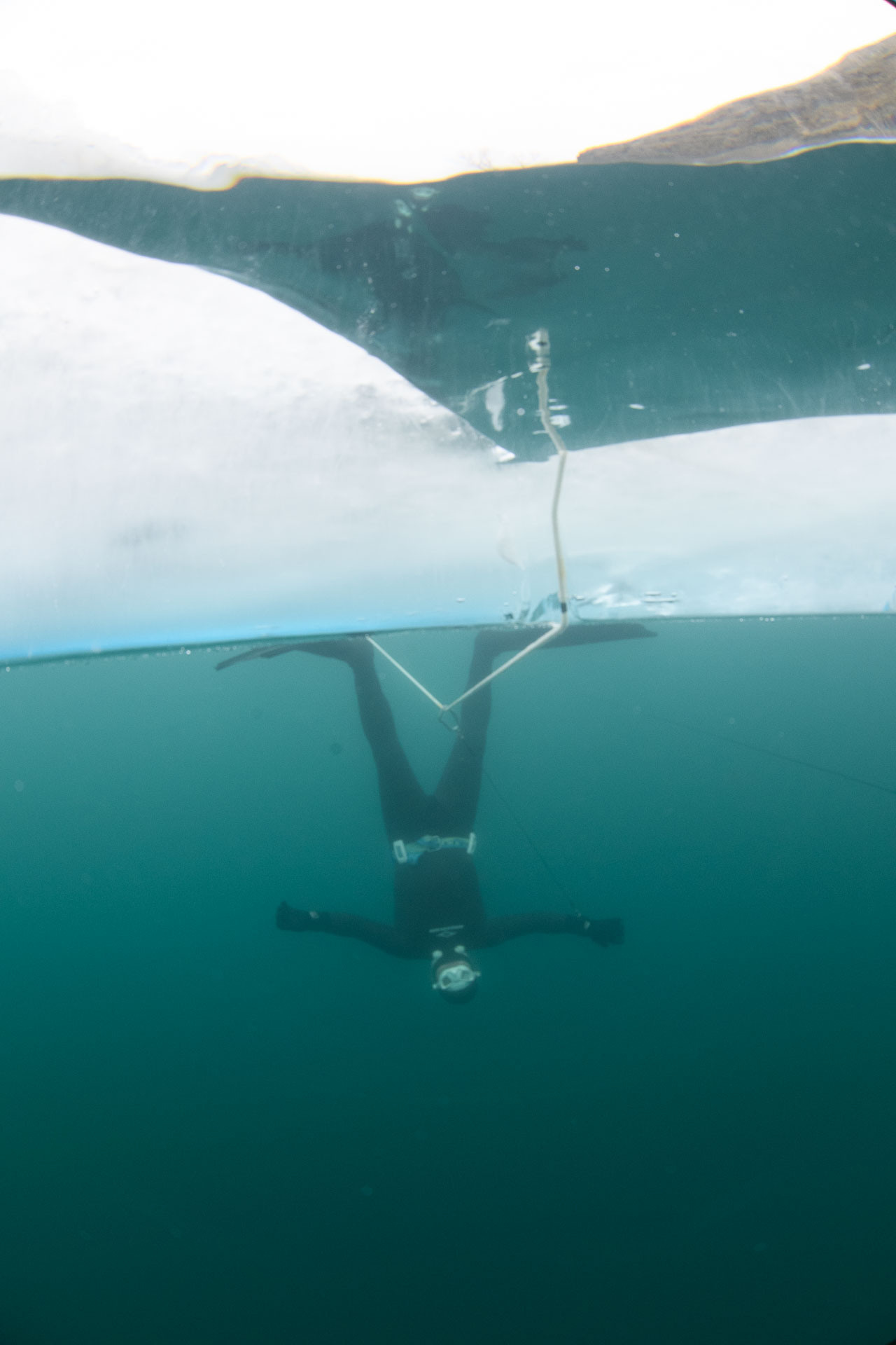 Зимний дайвинг и фридайвинг. Профессиональная фотосъемка. Ростов-на-Дону