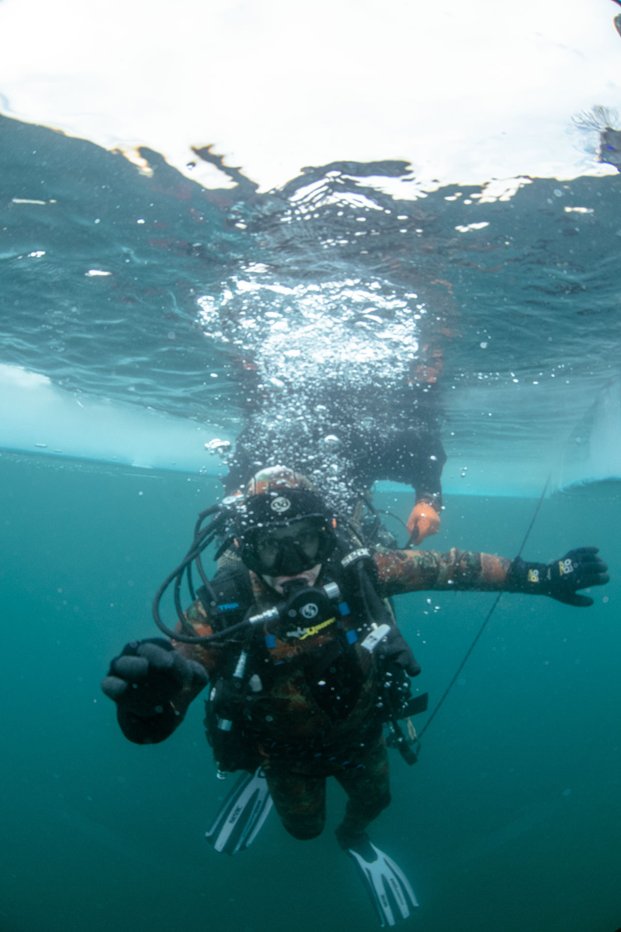 Зимний дайвинг и фридайвинг. Профессиональная фотосъемка. Ростов-на-Дону