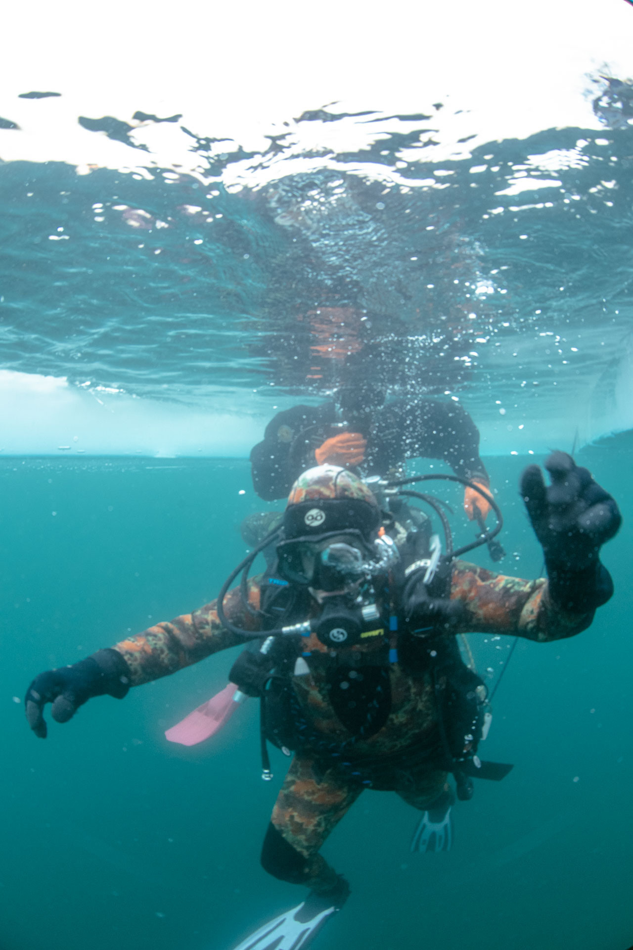 Зимний дайвинг и фридайвинг. Профессиональная фотосъемка. Ростов-на-Дону