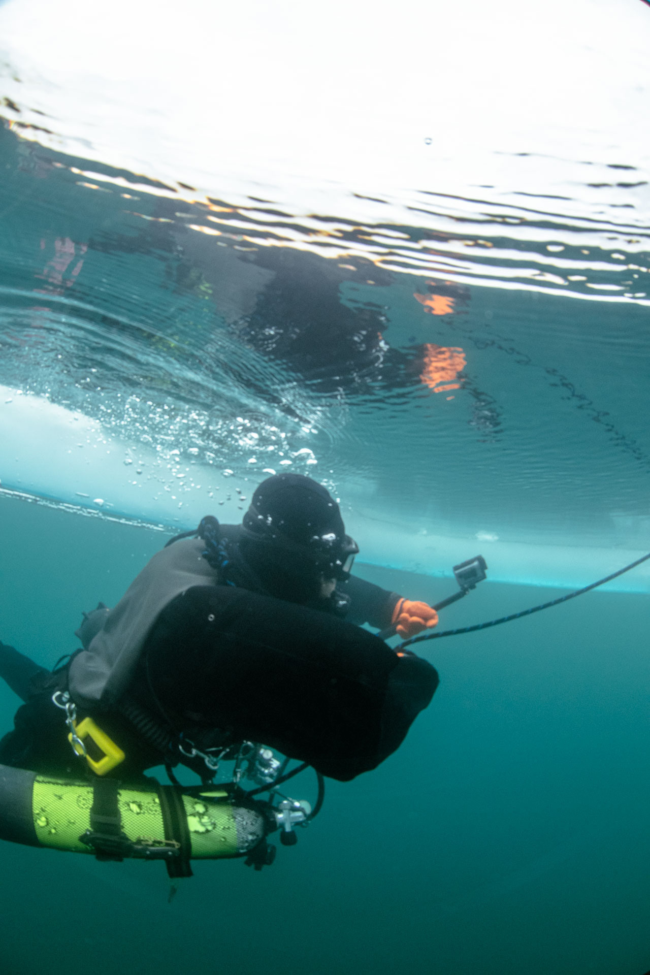 Зимний дайвинг и фридайвинг. Профессиональная фотосъемка. Ростов-на-Дону