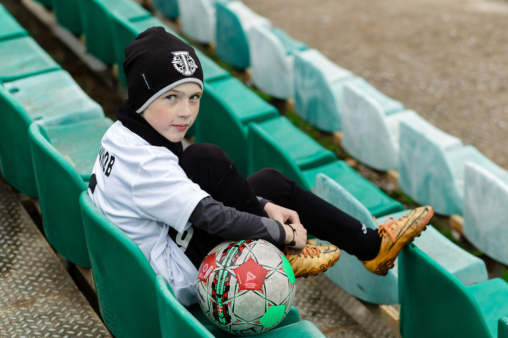 Футболисты. Классный фотограф, по мнению школьников