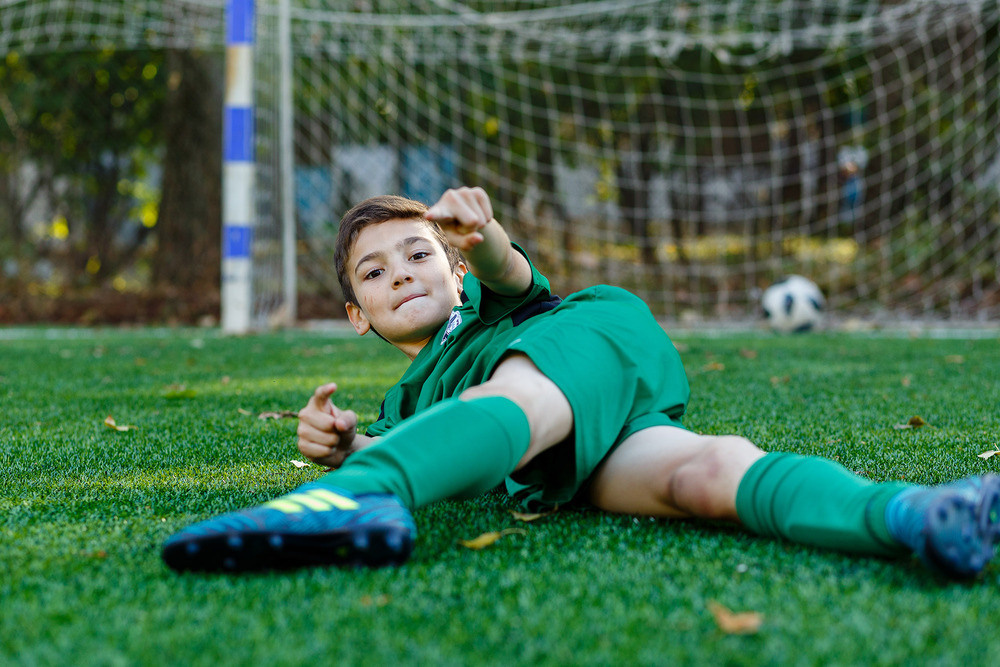 Футболисты. Классный фотограф, по мнению школьников