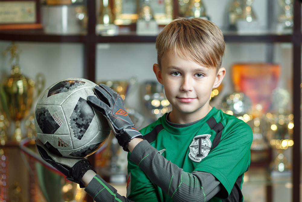 Футболисты. Классный фотограф, по мнению школьников