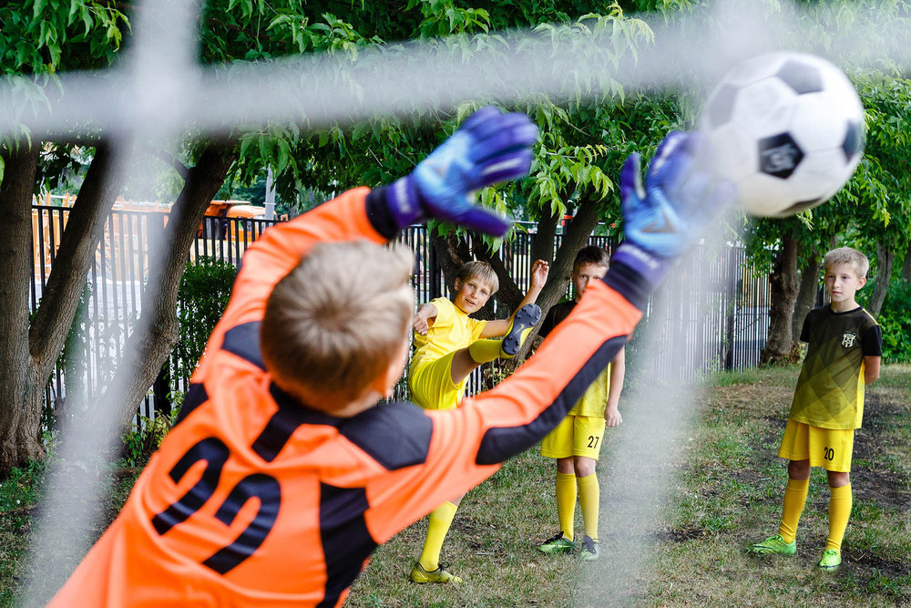 Футболисты. Классный фотограф, по мнению школьников