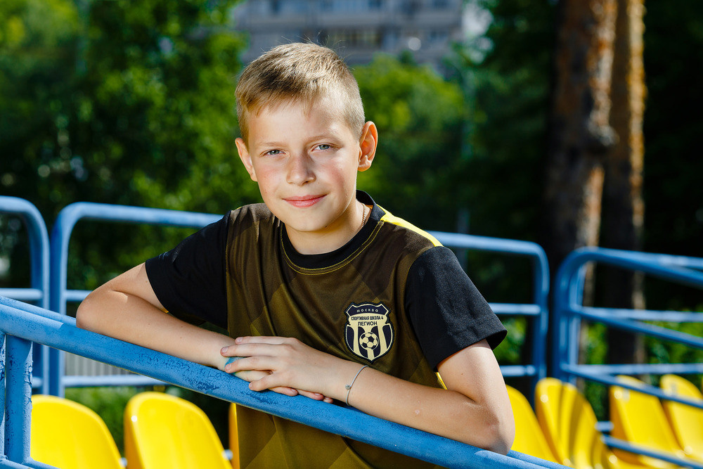 Футболисты. Классный фотограф, по мнению школьников