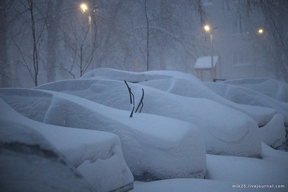 Новогодний снежок. Mik25