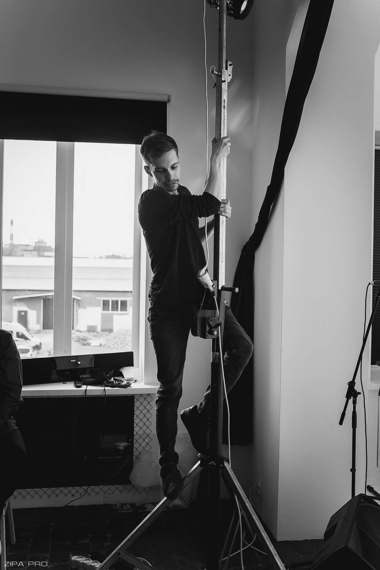 Бэкстейдж съемок клипа для гр. Балбесы. Фотограф Zipa Pro