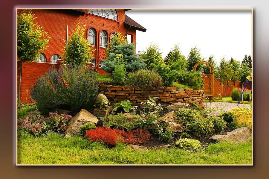 Ландшафтный дизайн. Skazka.wfolio.pro