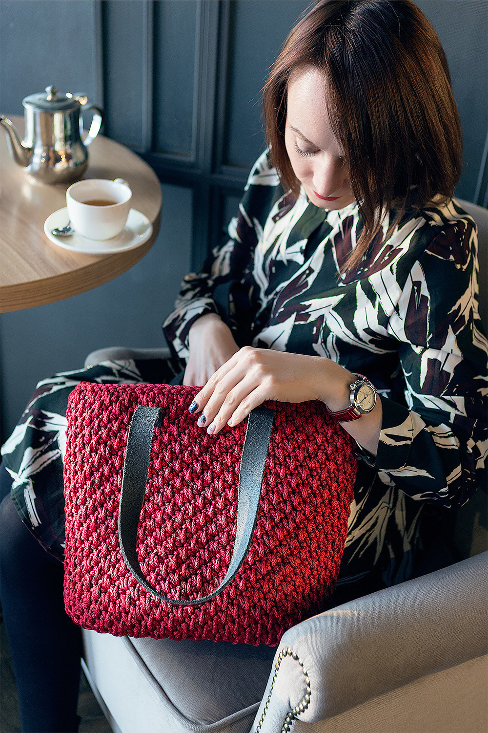 Фотосессия. Фото-обзор сумочки из полиэфирного шнура для @shik_korzink. Kasia Teesh. Фотограф и Видеограф. Сергиев Посад