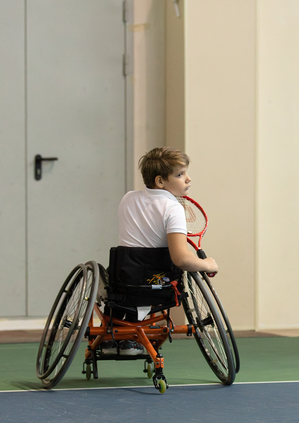 Турнир по теннису на колясках / Октябрь 2023. Спортивный фотограф Алексей Соломин