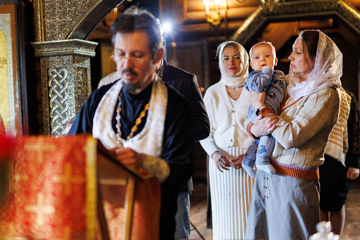 — Таинство Крещения. Детский и семейный фотограф Домодедово