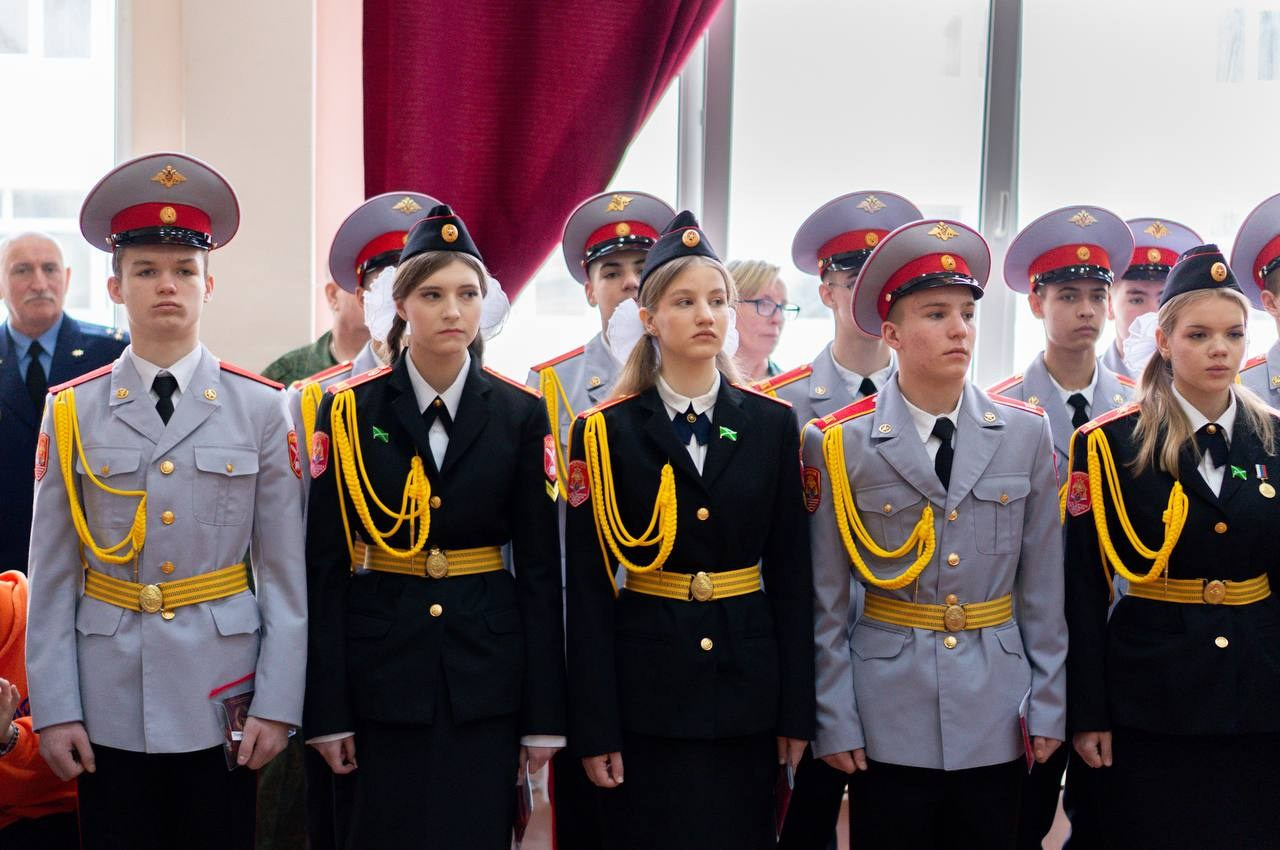 Благочинный Северо-Западного округа поздравил кадетов с принятием Присяги. Саратовское Северо-Западное благочиние