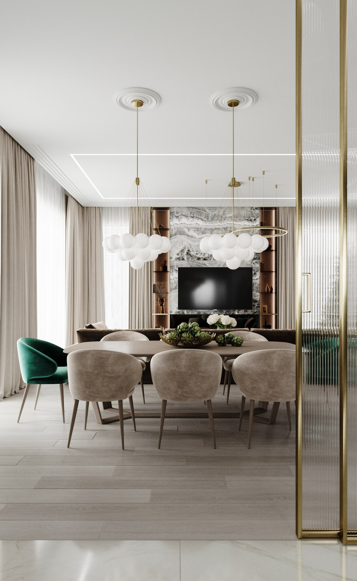 House 240 sq m. Профессиональный дизайнер интерьера