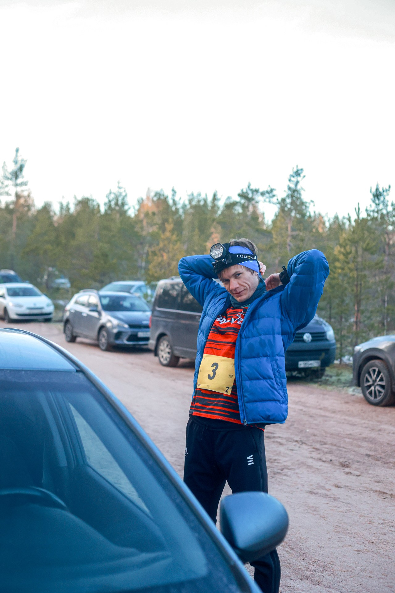 Ночная съемка мероприятия