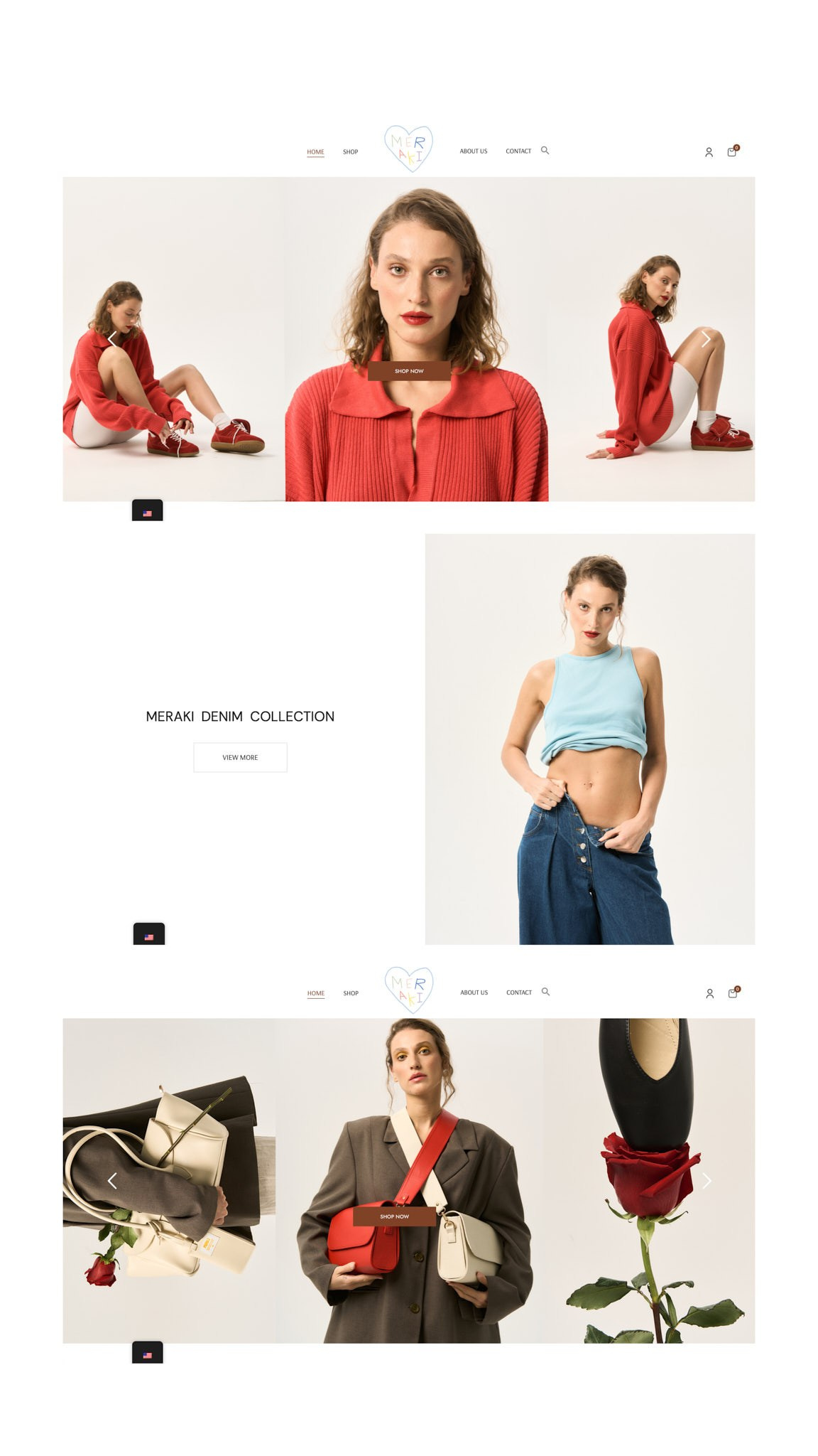 Brand photoshoot by Inna Banan highlighted on Meraki website, Tbilisi studio