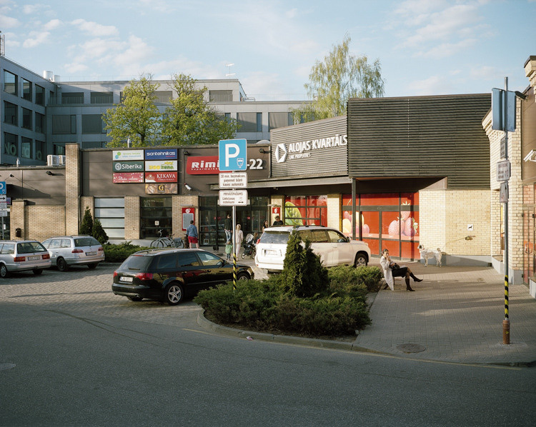Central Riga. Pigment print 100x105 cm