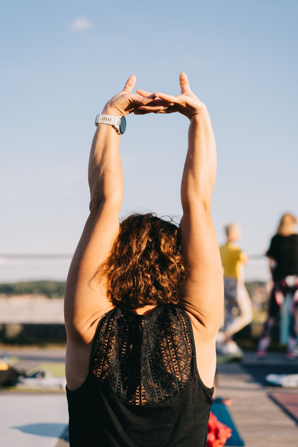 Summer Yoga Rave. Photographer in Vilnius