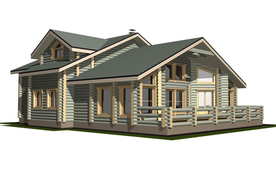 «Красное село» 504 кв. м. Проекты деревянных домов