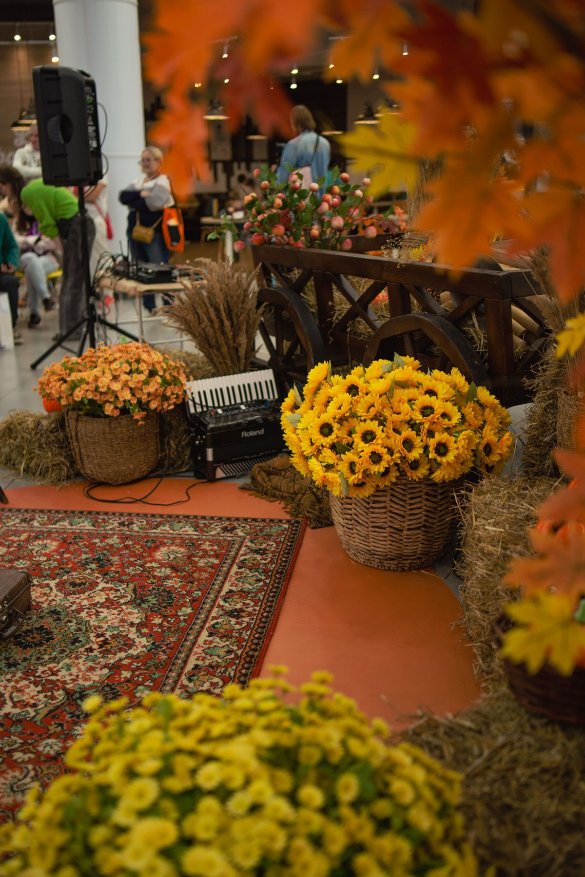 Осеннее чаепитие в ТЦ Хорошо!. Репортажный и концертный фотограф в Москве Анастасия Осень