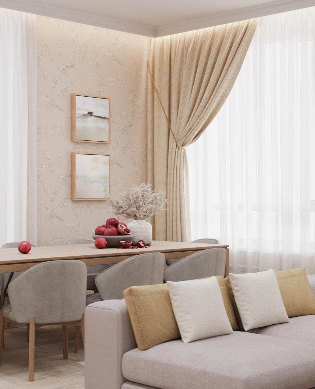 Квартира для пожилой пары. Дизайнер интерьера в Москве Екатерина Шаймердинова