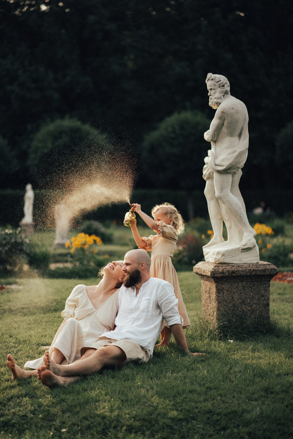 Тим, Лиза, Варя | на природе