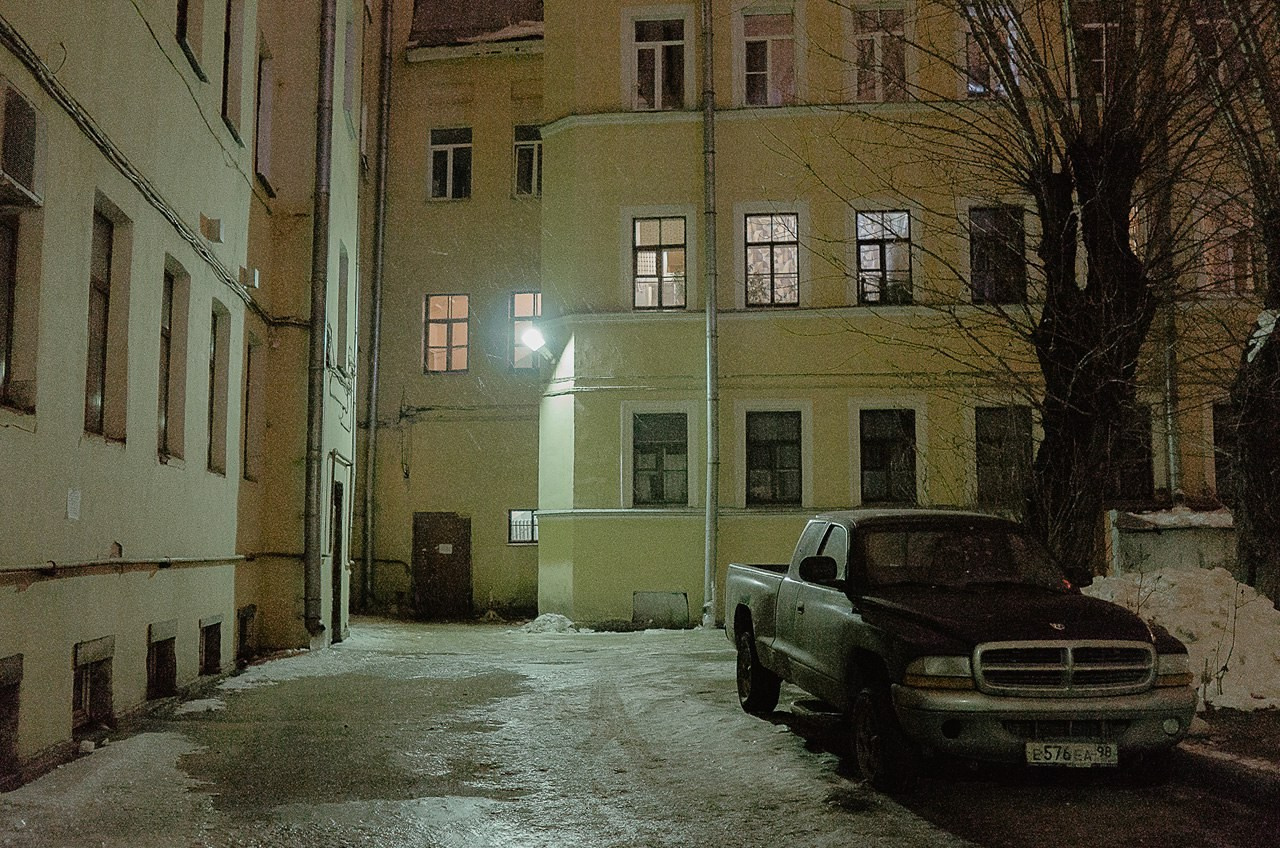 SaintP. night. Фотограф Cyberkyrie