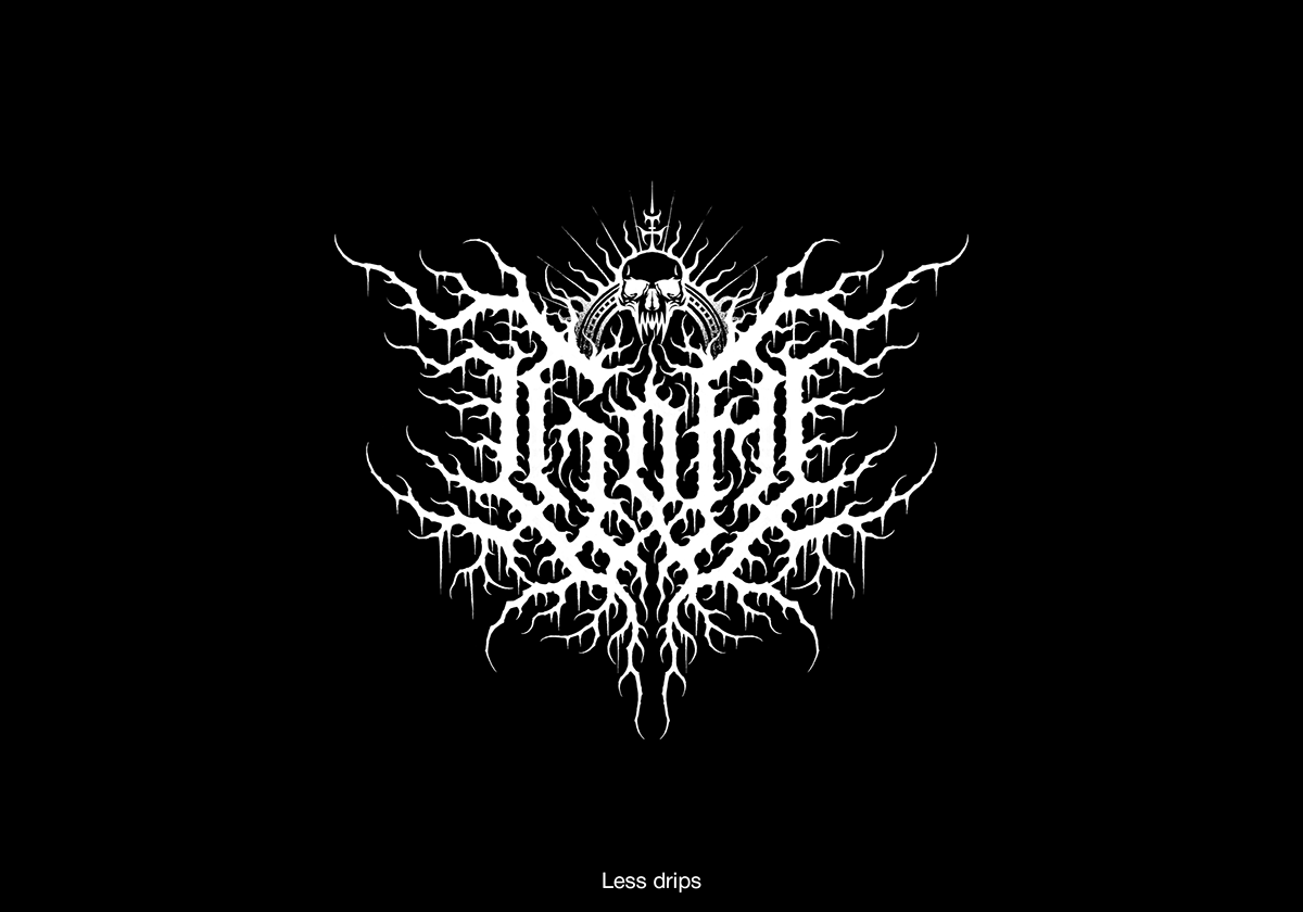 Gates of Asura. GNOIZM | Metal Logos & Dark Lettering