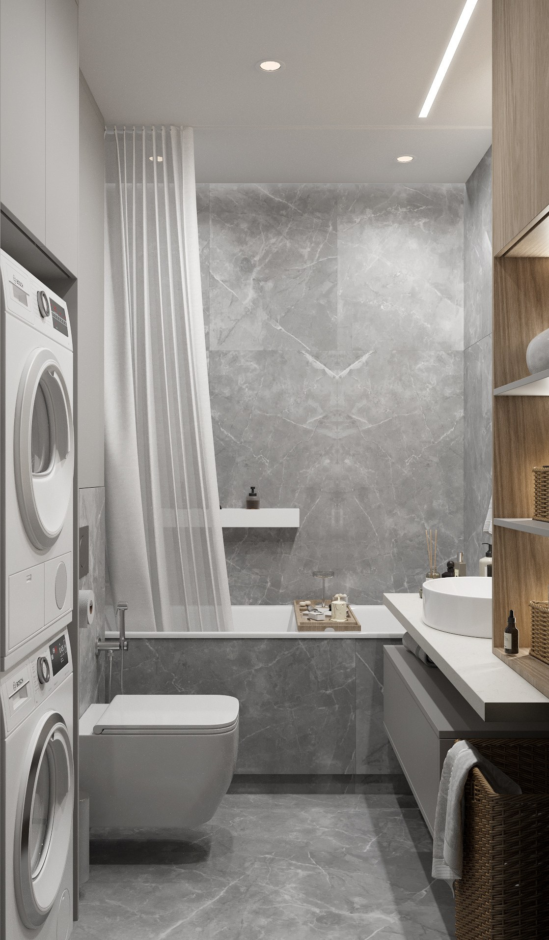 Квартира для семейной пары 67 м². Дизайнер интерьера г. Ульяновск