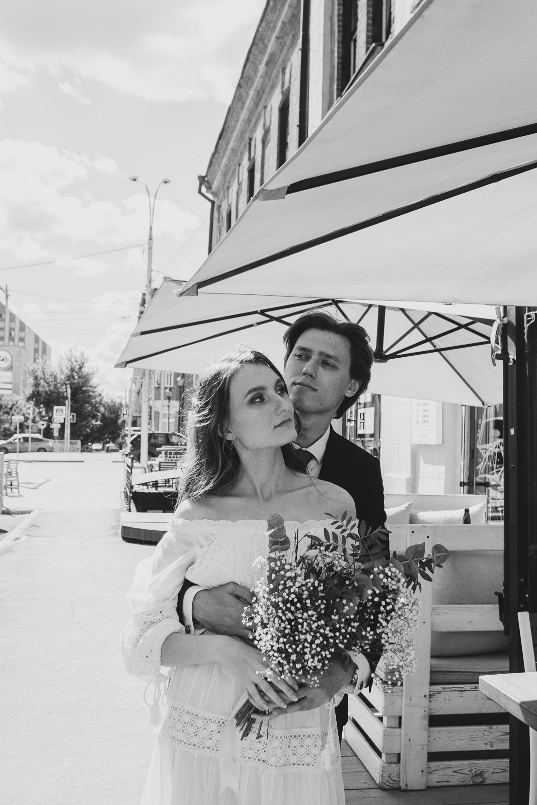 Свадебная прогулка для Виталия и Анастасии. Профессиональный фотограф в Новосибирске ИВАНИНА НАТАЛЬЯ