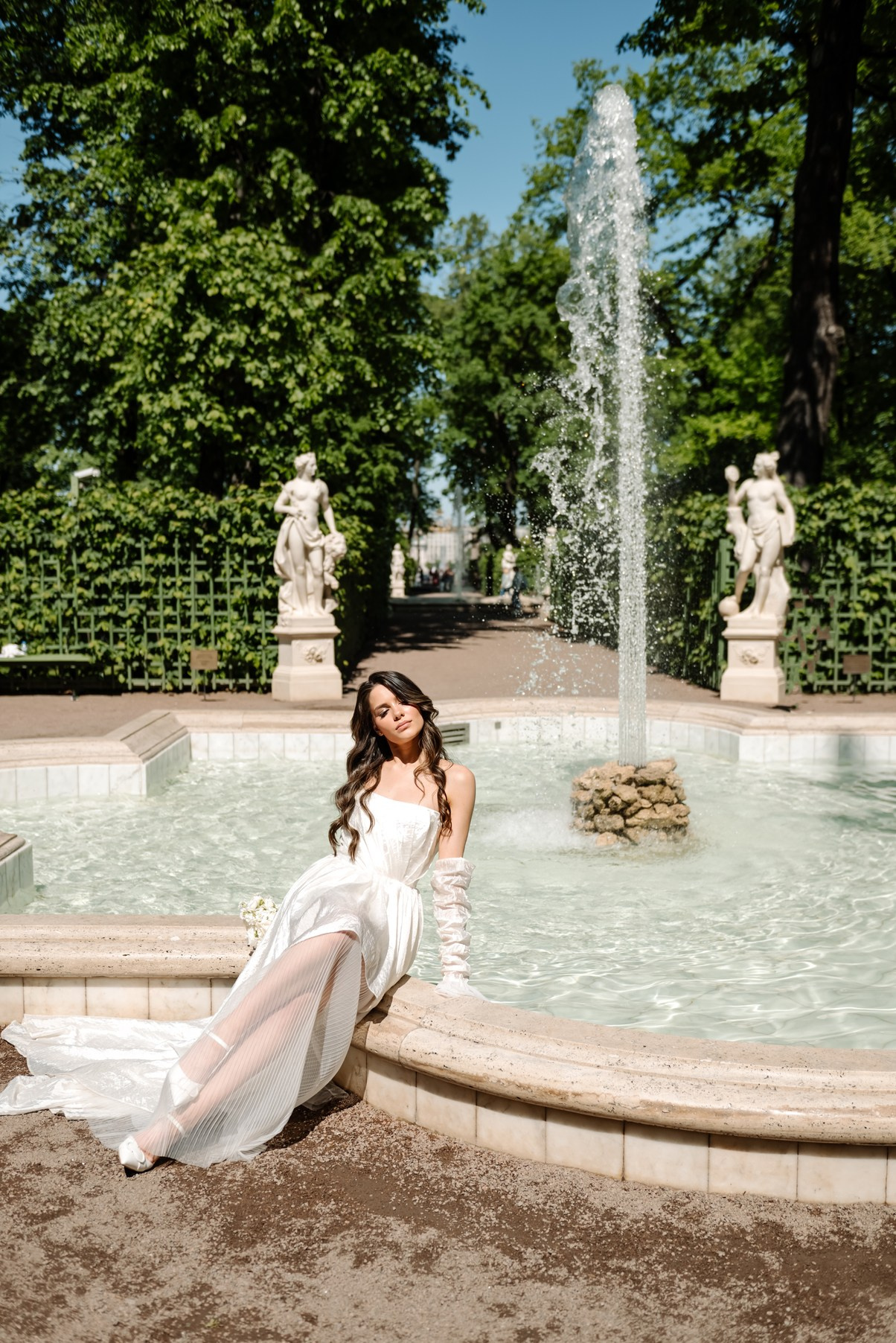 Летний сад. Свадебный и сеейный фотограф в Санкт-Петербурге Елена Худякова