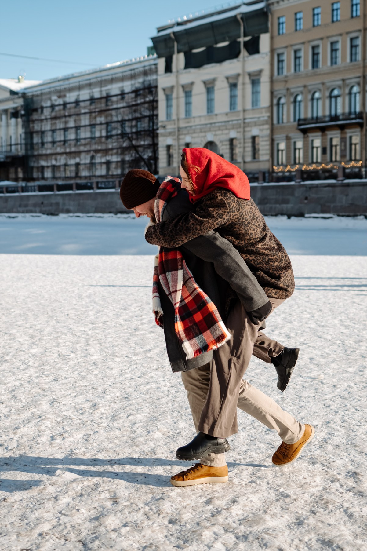 Зимняя прогулка по каналам. Свадебный и семейный фотограф в Санкт-Петербурге (Спб) Елена Худякова