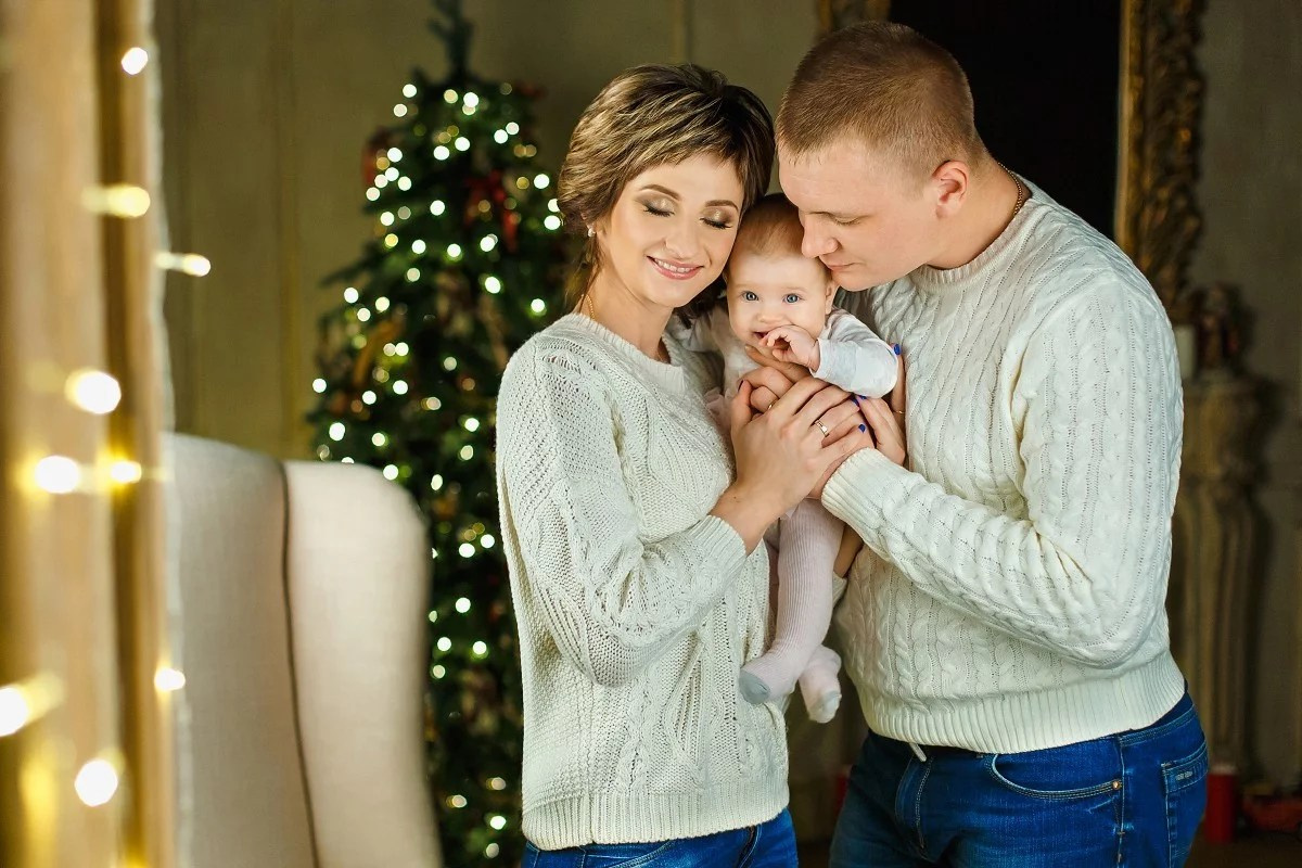 Новогодние образы для фотосессии в студии. Фотограф Свердловск