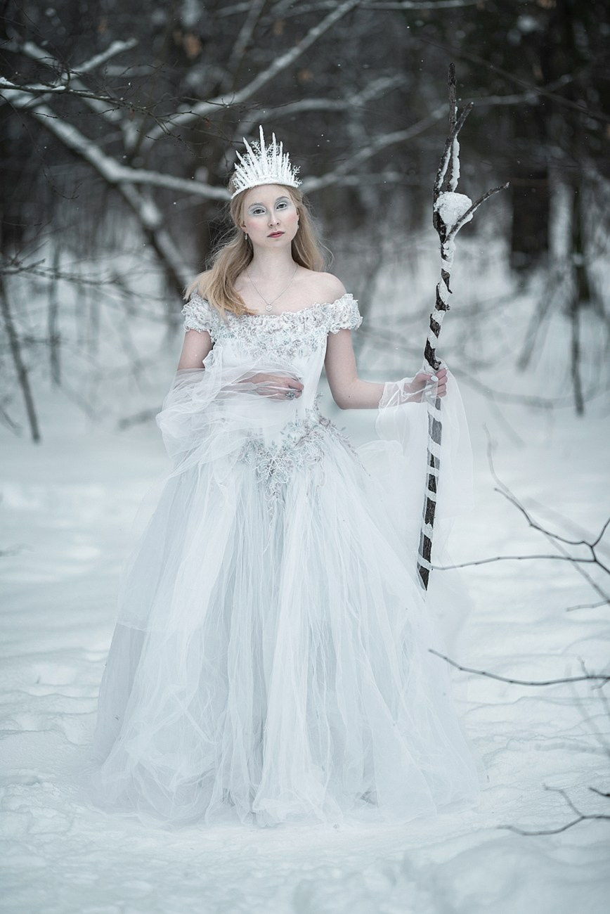 Снежная королева. Свадебный и семейный фотограф в Туле Ксения Сильвер