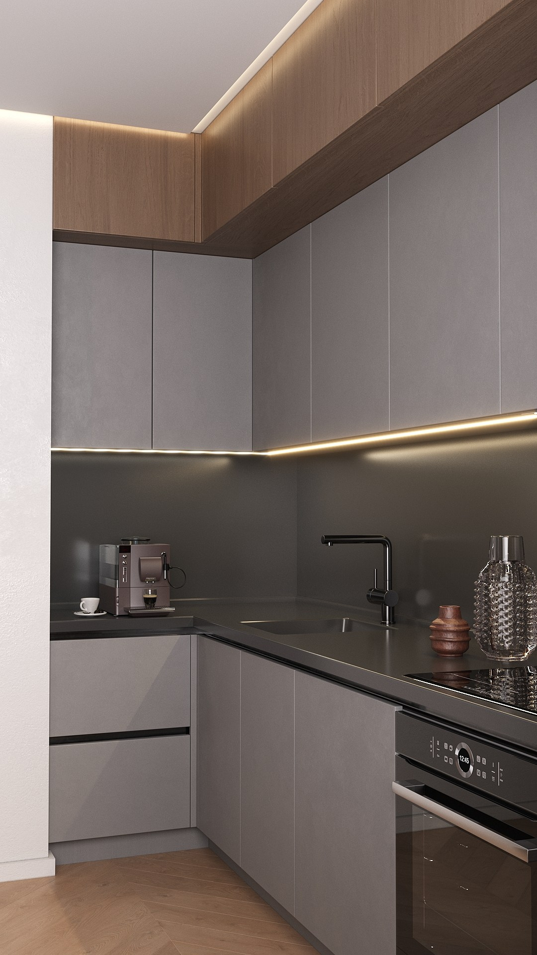 Г. Москва ЖК Moments 54 м². БК студия дизайна интерьера