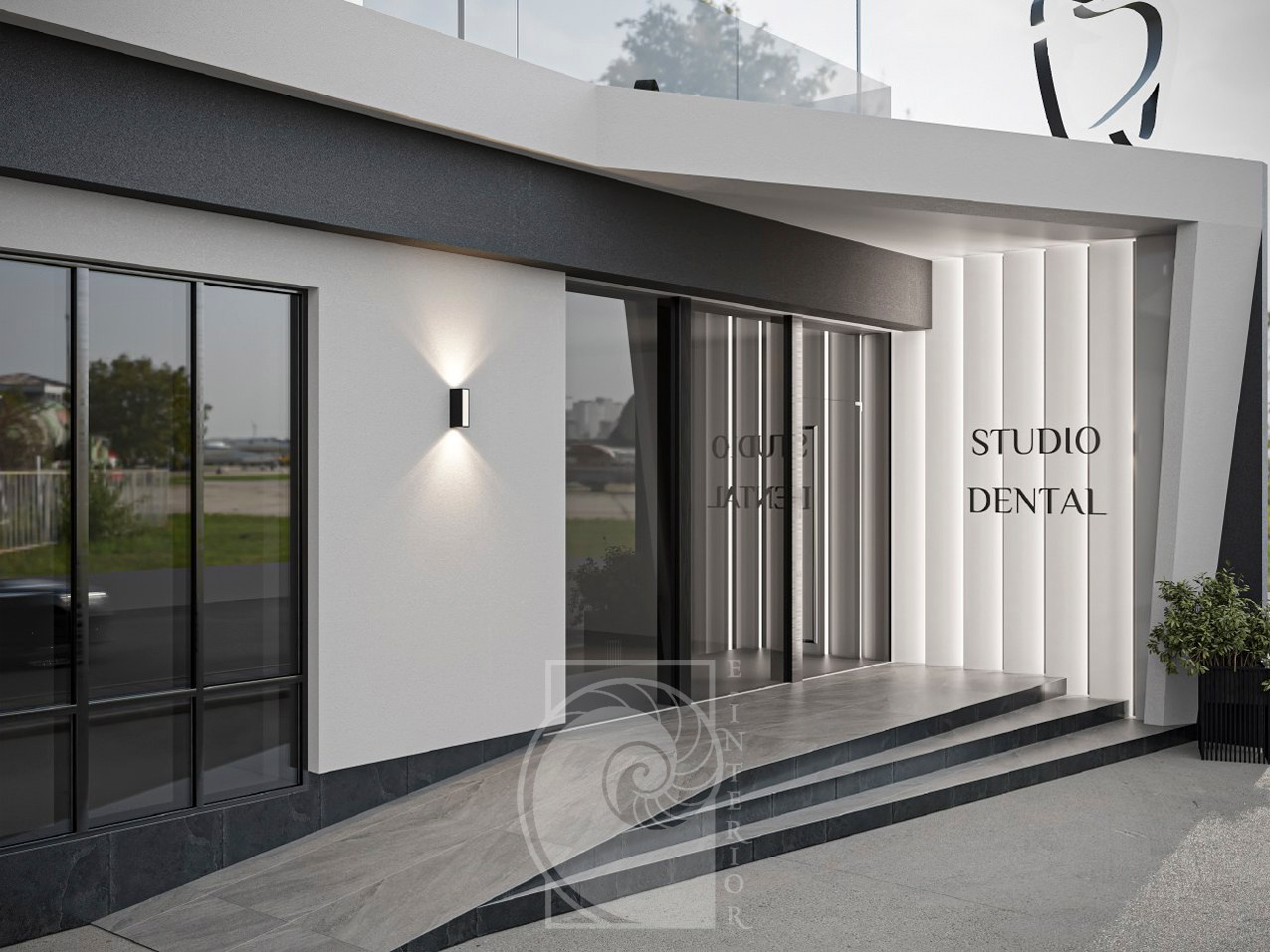 DENTAL_NOVASTET. Дизайн интерьера Евгения Тисленко