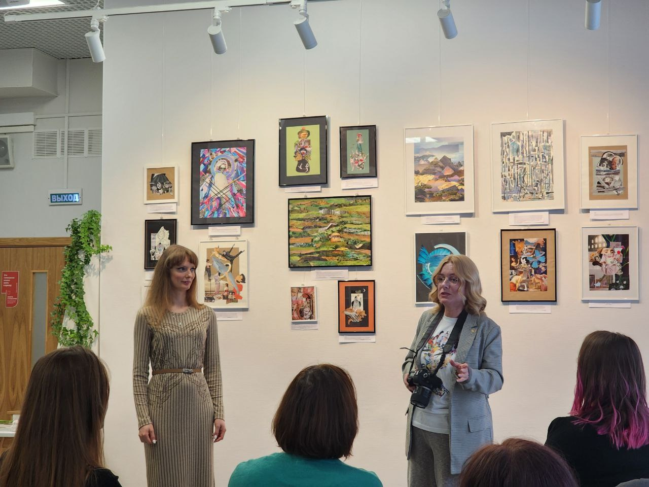 Выставки. Коллажи Анны Колесовой (Ню)