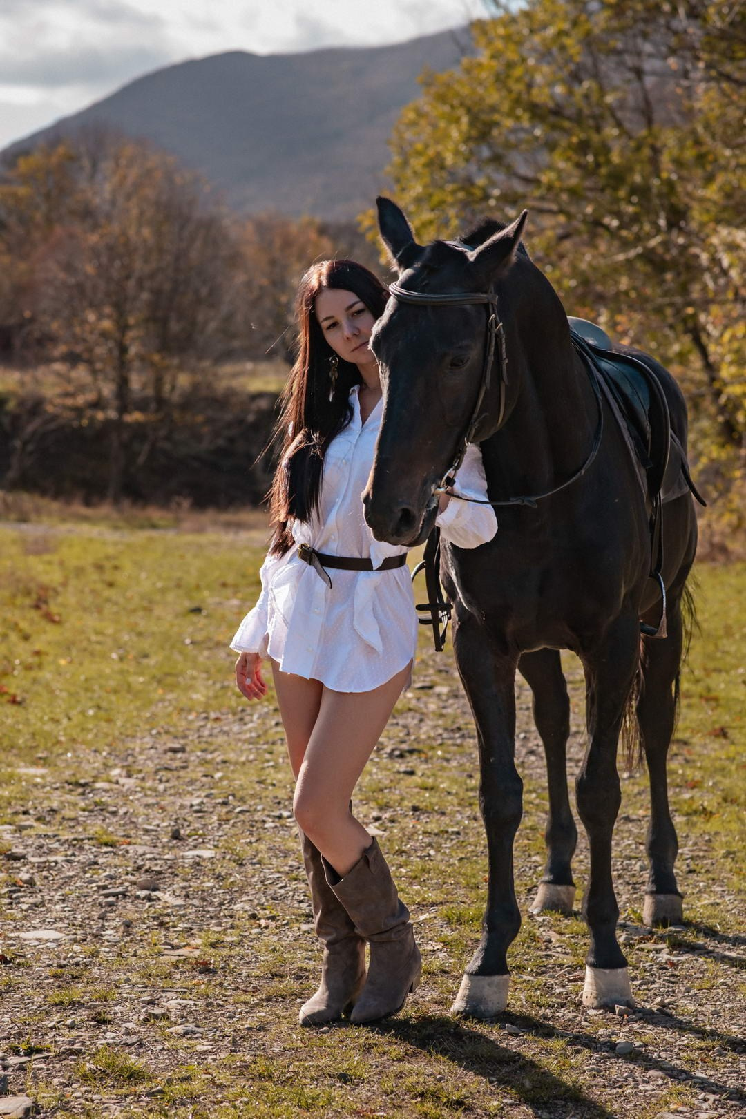 Фотосессия на конной прогулке — фотограф Жанна Шестопалова