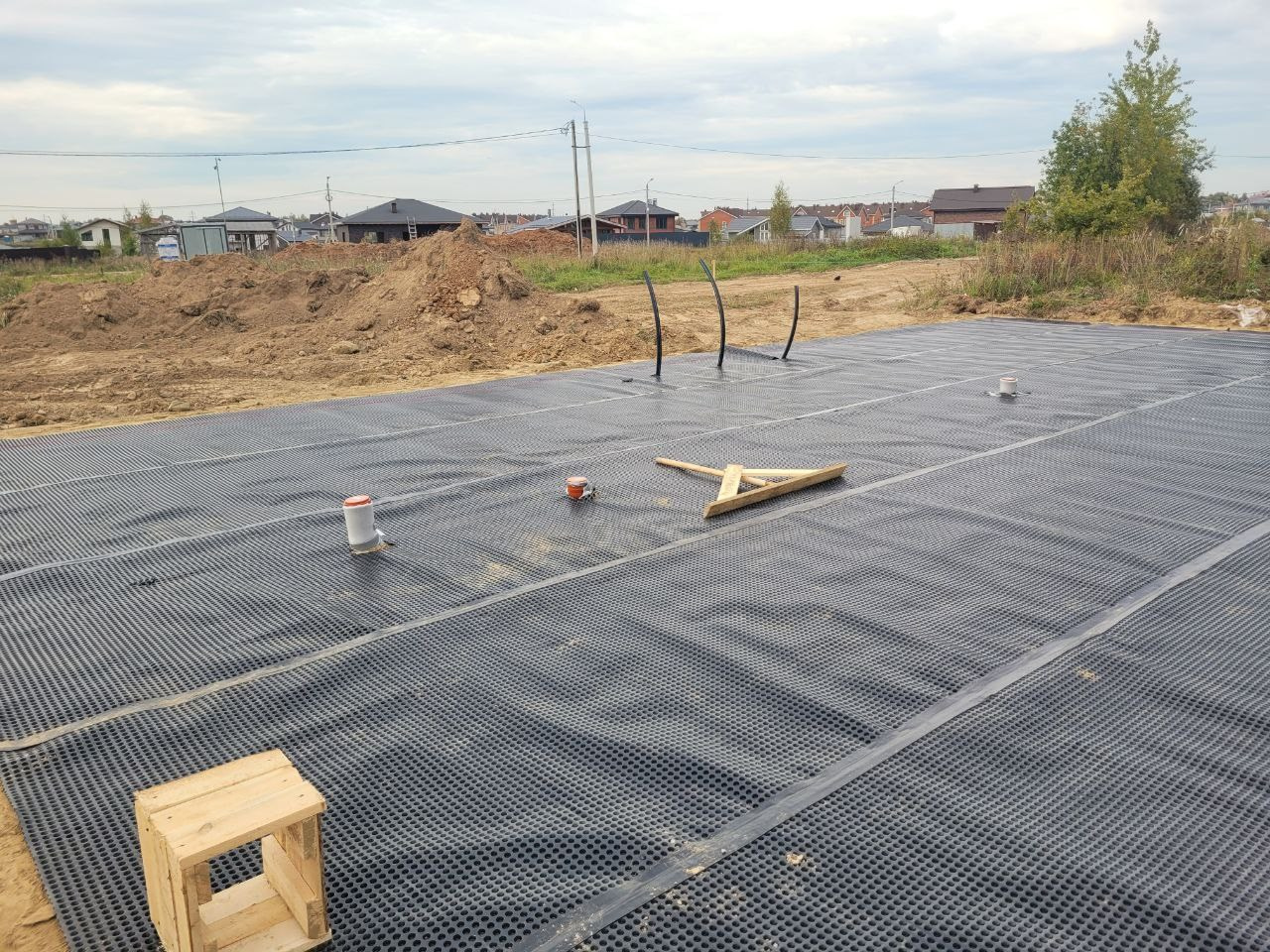 Настил мембраны