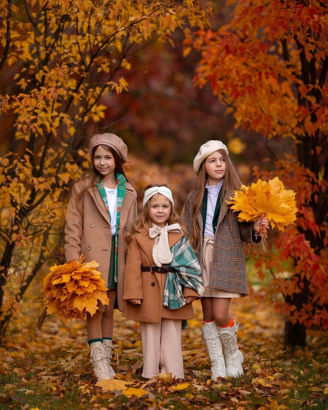 Мама с детьми