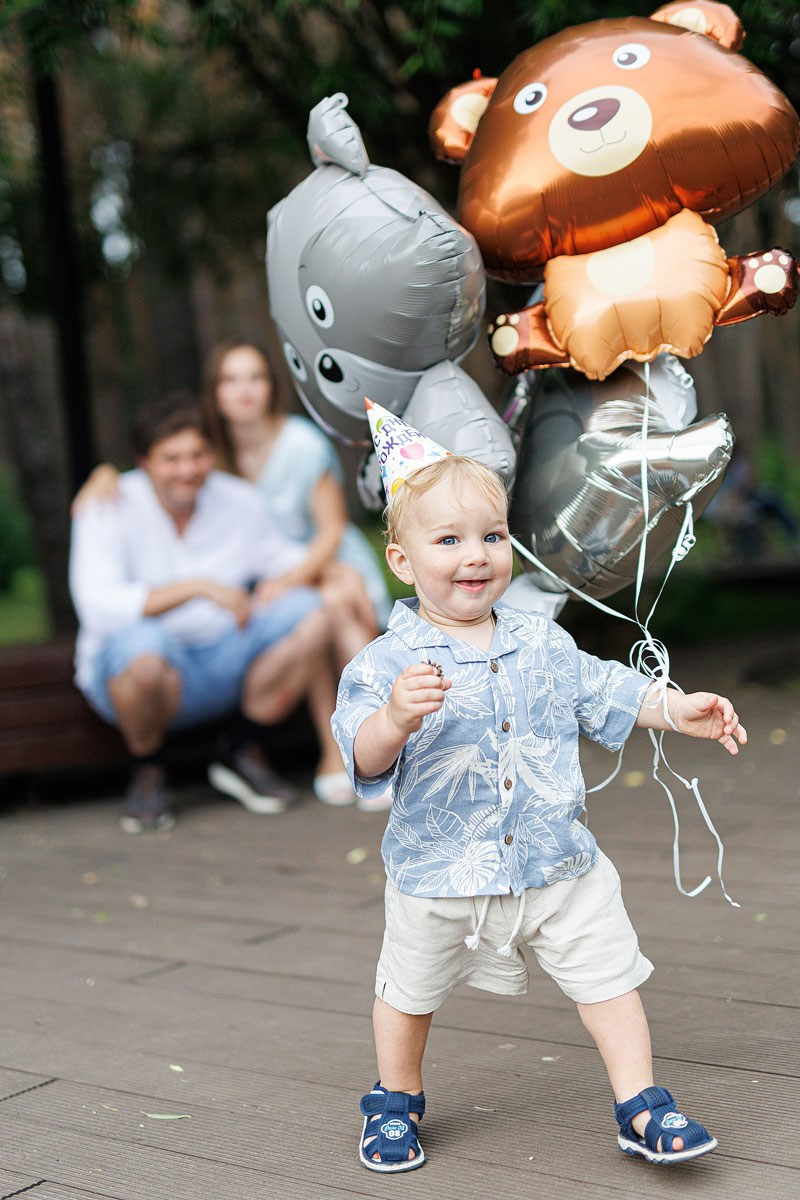 1 Годик! Прогулка в парке. Детский и семейный фотограф Домодедово