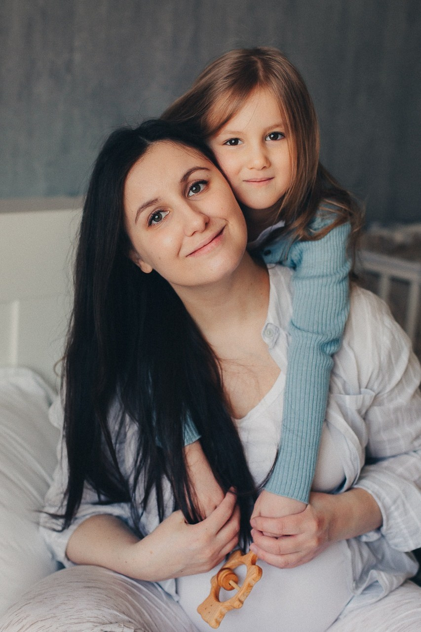 Домашняя съёмка в ожидании малыша. Фотограф Евгения Мальцева, Архангельск