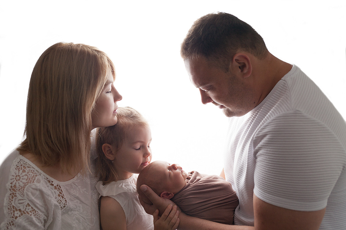 Newborn. Фотограф новорождённых в Самаре