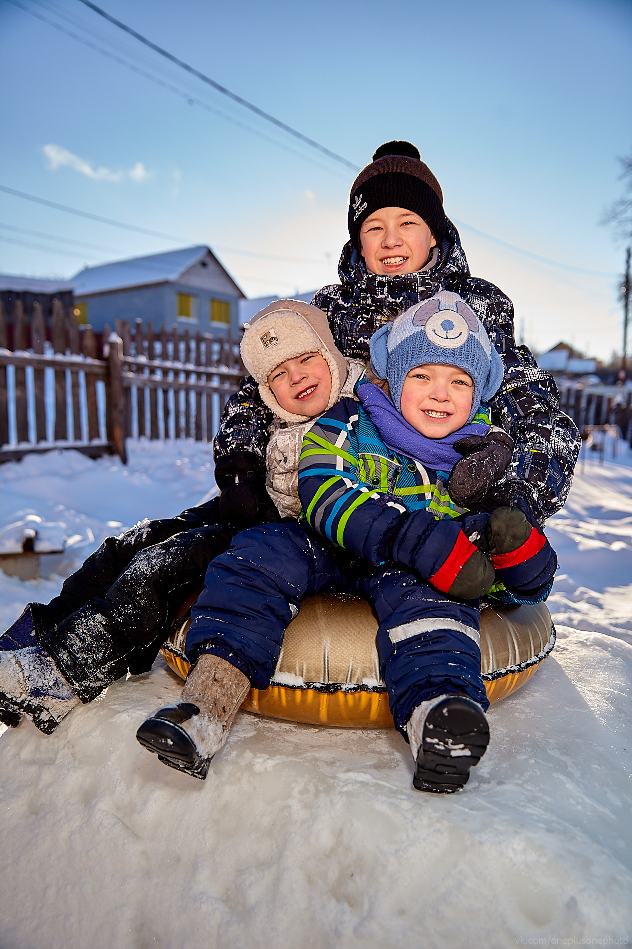 Вова, Лена, Матвей, Ваня и Андрей. Свадебный фотограф Чайковский