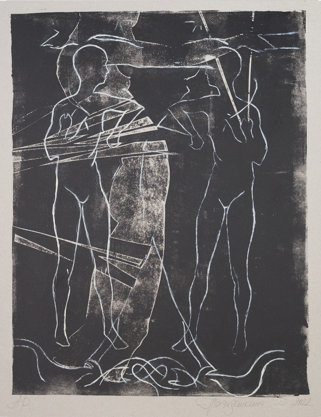 Проект Ольги Гражданкиной «Ленты». Художник Ольга Гражданкина