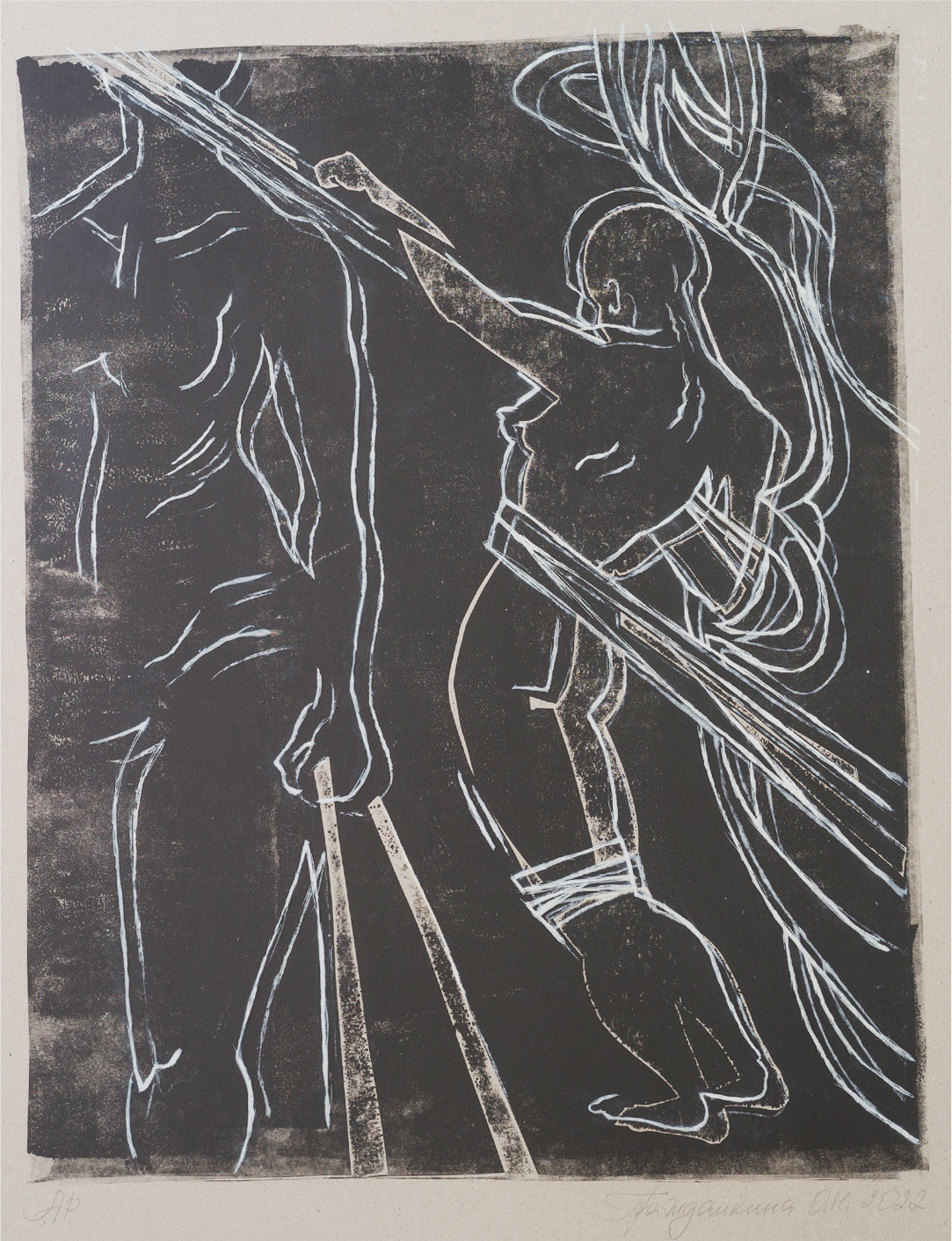 Проект Ольги Гражданкиной «Ленты». Художник Ольга Гражданкина